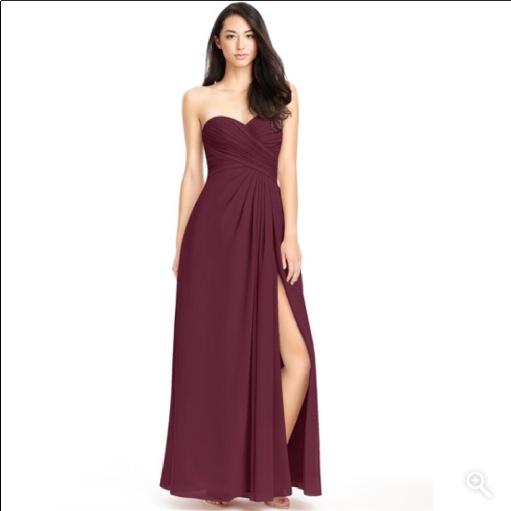 Strapless Cabernet dress- Bridesmaid or Prom